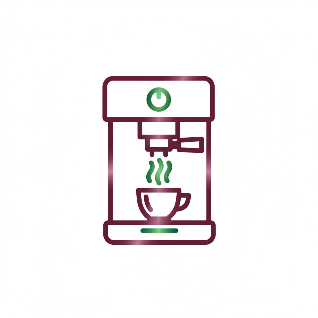 Coffee machine icon